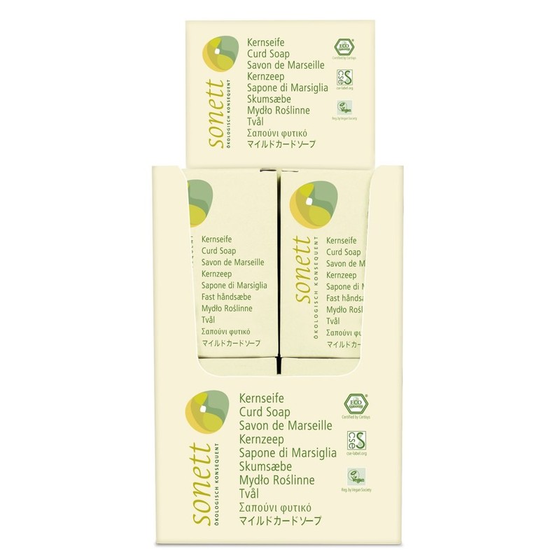 Sonett Organic Curd Soap 3.5 oz. Bar 100% Natural. Organic