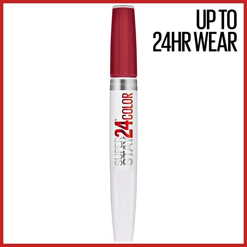 Maybelline Super Stay 24, 2-Step Liquid Lipstick Makeup, Long Lasting