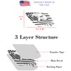 Compatible with Ford Explorer 2011-2019 | Precut American Flag Window