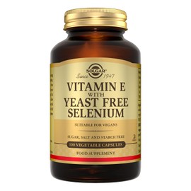 Solgar Vitamin E with Yeast Free Selenium - 100 Capsules