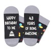 43rd Birthday Gift Ideas for Men Women - Socks for