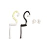 EarHugger Accessory Kit - Clear and Black Tubes and Frames,