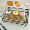QWORK Stackable Cooling Racks for Baking and Cooking, 2 Pack