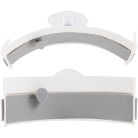 Cabilock Kitchen Sink Organizer 2Pcs Adjustable Suction Cup Garbage Bag Holder Plastic Trash Bag Holder for Kitchen and Bathroom 7 09X2 76X2 95 Inch