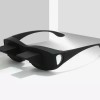 굴절 안경 누운 상태에서도 편안하게 책을 읽고 목이나 허리에 부담을 주지 않고 자세 유지 Prism Glasses to Read Books Comfortably While Lying Down Without Straining Your Neck or Waist and Maintaining Posture [SIS-770 Refracting Glasses/Black]