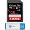 SanDisk 128GB SDXC SD Extreme Pro Class 10 Memory Card