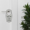 Night Shift Worker Do Not Disturb Door Hanger | House