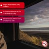 No Smoking Car Stickers 2-Pack – Self Adhesive Vinyl Vehicle