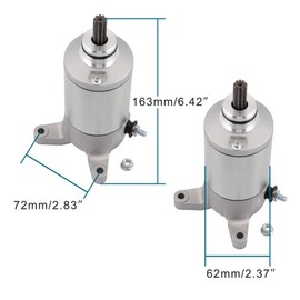 GOOFIT Electric Starter start Motor accessories Fit Engine Replacement for DL650 SV650 1999-2010 31100-19F00 SMU0205