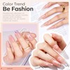 Modelones Builder Gel Set, 2 Pcs 10ml Clear Gel Builder
