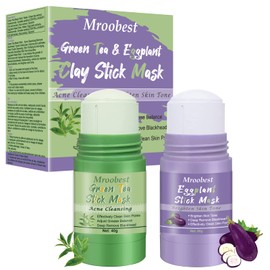 Green tea mask, green mask stick, green tea purifying clay stick mask, moisturises and controls the oil, regulates the water