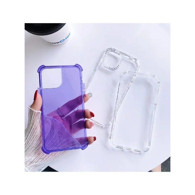 Funda Para Moto Edge 40 Brillos Case Mujer + Mica