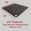 ThermiChef 14" by 14" Pizza Steel (3/8" Deluxe Thickness) -