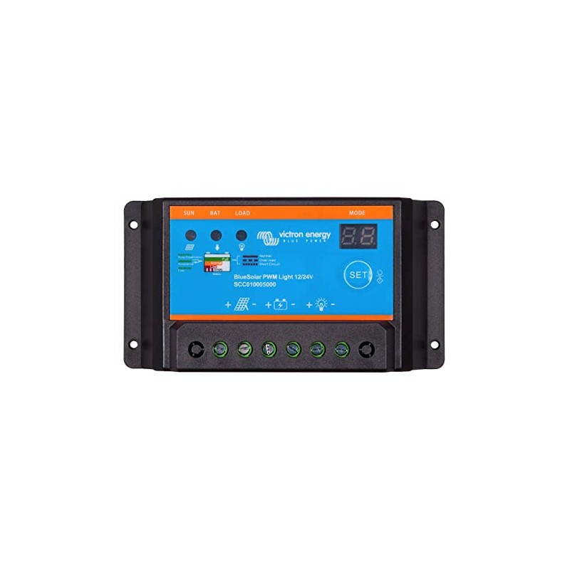 Victron Energy BlueSolar PWM-Light 12/24-Volt 10 amp Charge Controller