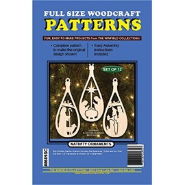 Nativity Ornaments Scroll Saw Pattern