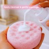4 Pack Exfoliating Bath Sponges – Double-Sided Body Shower Scrubber