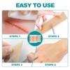Extra Long Silicone Scar Sheets (1.6” x 200” Roll-5M), Silicone