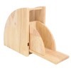 Dustproof Filter Holder Fan Shaped Coffee Filter Storage Holder Solid