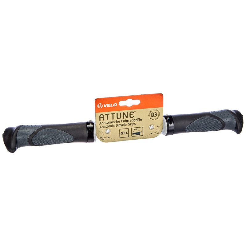 VELO Ergogel D3 Bar Screw-On Grip - Grey