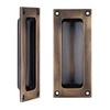 Zoo Hardware FB90 Rectangular Recessed Flush Door Pull Handle 102