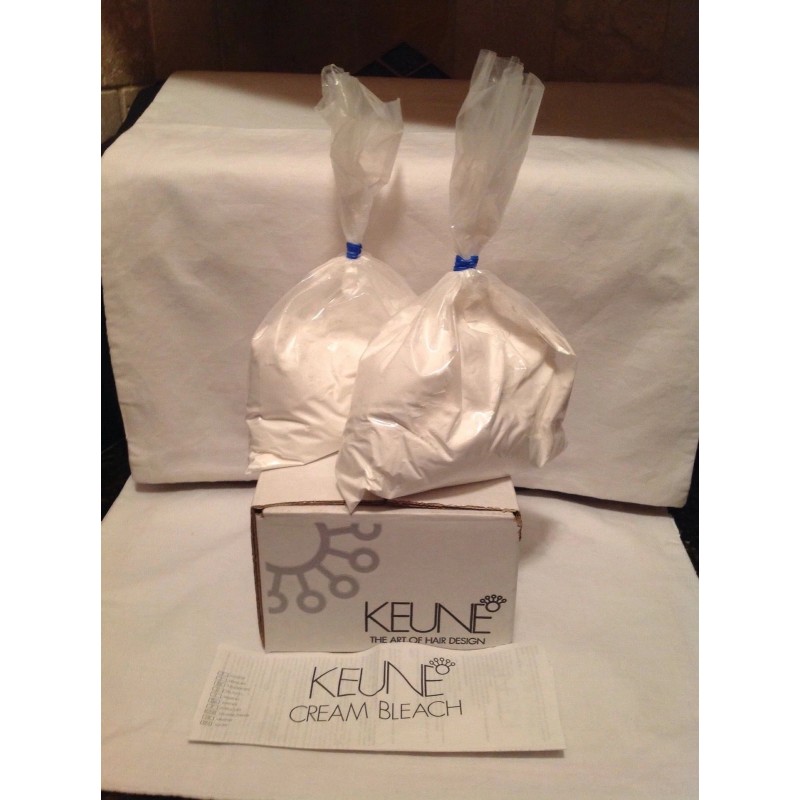 KEUNE DUST FREE CREAM BLEACH REFILL 2X 500G - 17.6