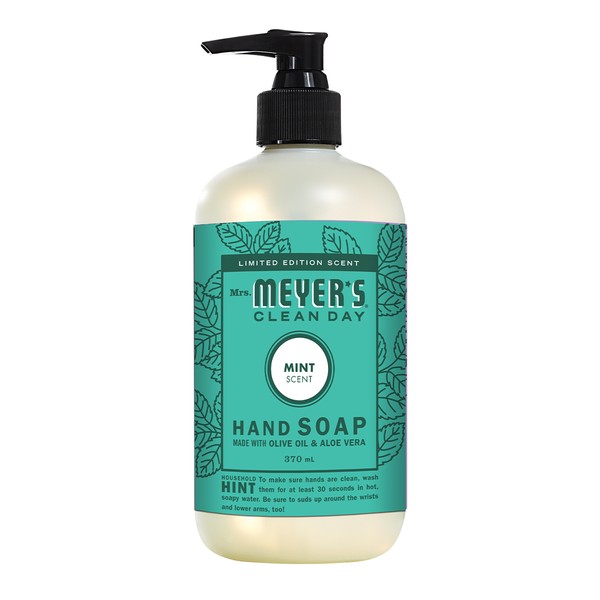 Mrs. Meyer's Clean Day Hand Soap Mint 370mL
