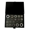 HHIP 1017-0020 20 Piece 1/4-7/8"Hexagon Rethreading Die Set