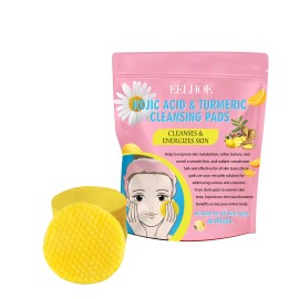 Unbranded Turmeric Acid Cleansing Pad Gently Cleanses Skin, Lightened Acne Face, Brightene