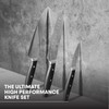 MasterChef Chef Knife Set of 3 Professional Quality Kitchen Knives