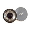 10mm - 30mm Black and White Steampunk Button Eyes Sew