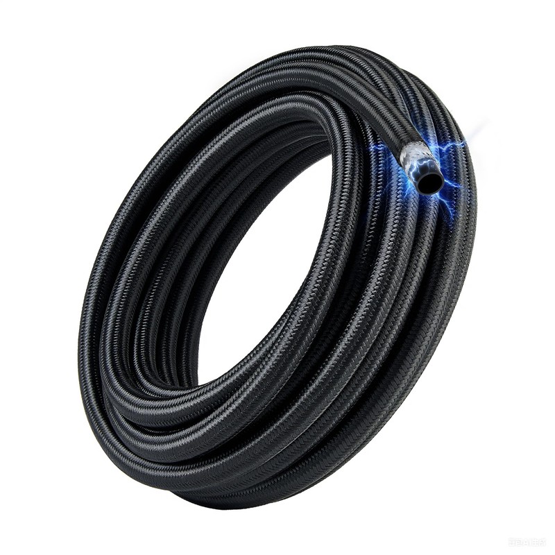 EVIL ENERGY Conductive 6AN PTFE Fuel Line Hose, Antistatic E85