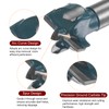 HARFINGTON Forstner Drill Bit 38mm (1-1/2") Carbide Forstner Bits Wood