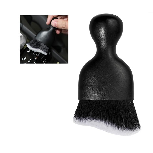 Ziciner Car Interior Dust Brush, Auto Soft Bristle Detailing Cleaners,