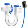 DECOAIRCON 3/4 -inch Standard Condensate Trap with Cleaning Brush, PVC