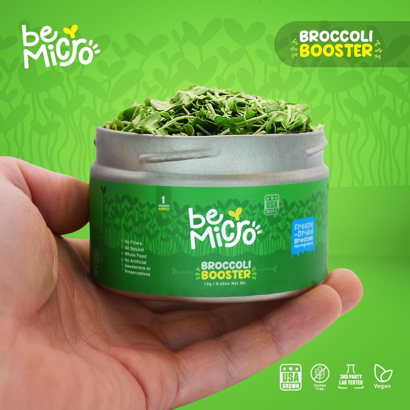 Whole Food Microgreens - US Grown, Small Batch, Nutritional Booster