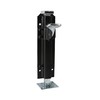 Epoxy Black Heavy Duty Iron 8 Inch 200mm Door Mount