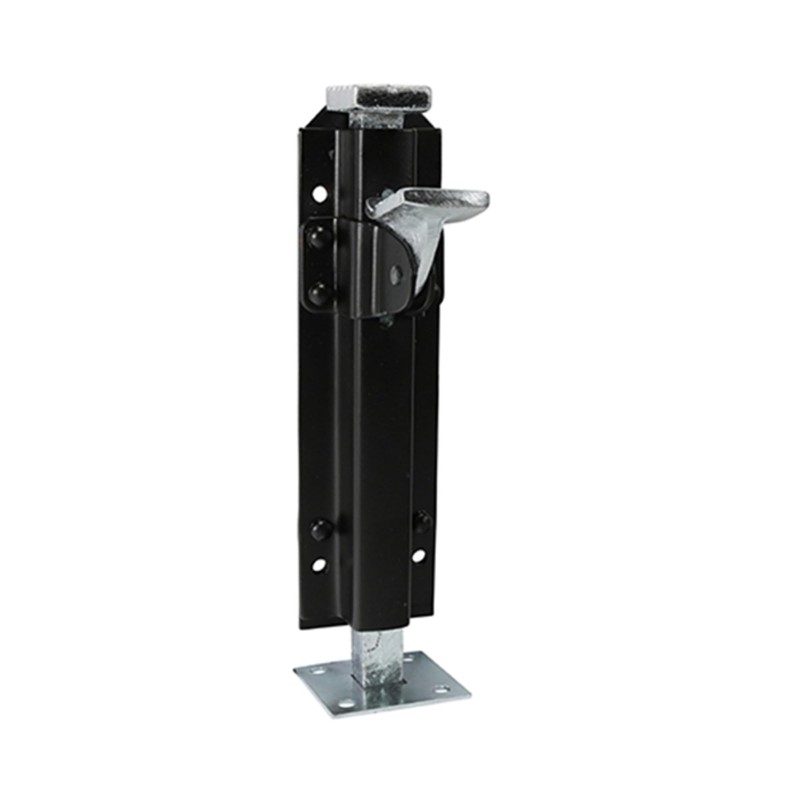 Epoxy Black Heavy Duty Iron 8 Inch 200mm Door Mount