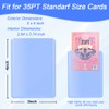 30 Pack Trading Card Sleeves, FOME Toploader Hard Card Sleeves