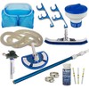 Supreme Maintenance Kit for Swimming Pools | Including 18' Hose,