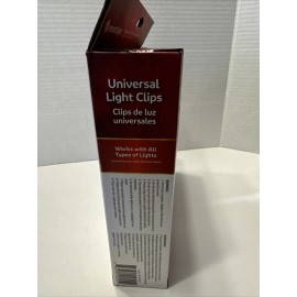 Simple Living Universal Light Hanger Clips Gutters Shingles Tile 100 PACK