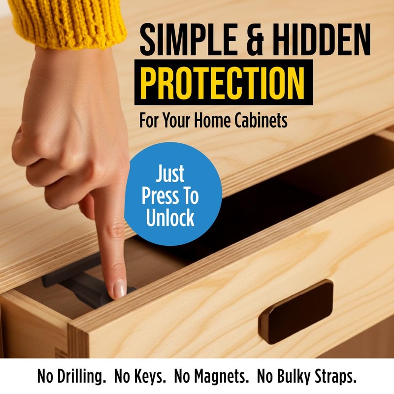 DB DAILY BEST - Cabinet Locks for Babies - Child
