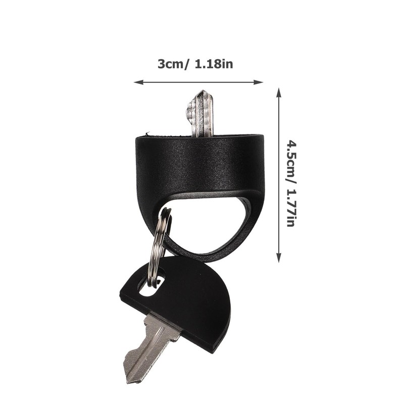 DOITOOL Easy Pull Key Set Pride Mobility Scooter Accessories Anti
