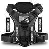 Demigreat Service Dog Harness, Reflective Dog Vest Harness with 5