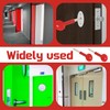 3PCS Star Key Door Lock Safe and Convenient Window Key