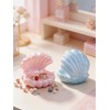 Shell Jewelry Storage Silicone Mold, 2 Pieces Ocean Shell Resin