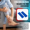 Reusable Hot Foot & Cold Ice Pack Wrap for Plantar
