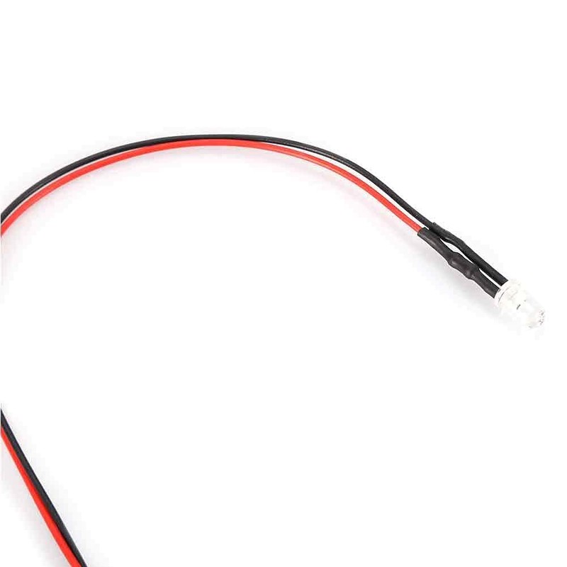 10pcs 5mm Pre Wired LED Diodes Light 12V LED Light