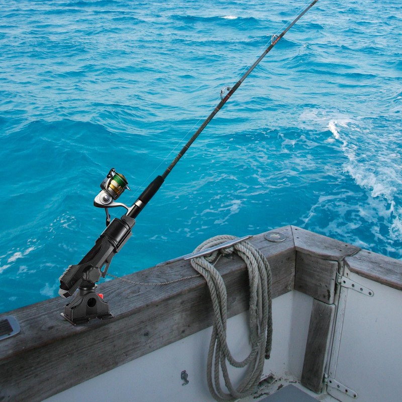 Xproutdoor Fishing Boat Rods Holder with Mount Bracket - 360