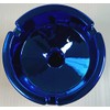 Eclipse Portable Metallic Top Ashtray (Blue)