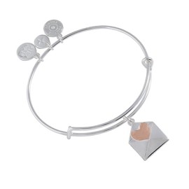 Alex and Ani Love Letter Charm Bangle